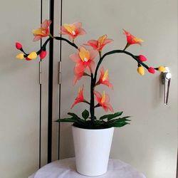 NEW Handmade Orchid Flowers Pot. $30 each pot.
