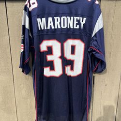 Vintage Laurence Maroney New England Patriots Mens NFL Reebok Jersey Size Large