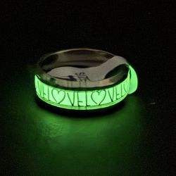 Glow In The Dark Ring, Size 7
