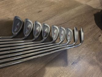 PING EYE2 KARSTEN  - COMPLETE IRON SET #3/4/5/6/7/8/9/PW/SW(RED DOT)RIGHT HANDED, GREAT CONDITION
