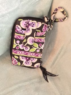 Vera Bradley wristlet.