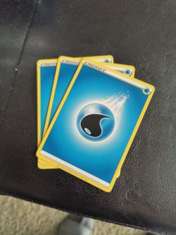 Pokémon Trading Card Game Water Energy Cards