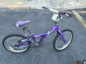 Two girls bikes ( purple )