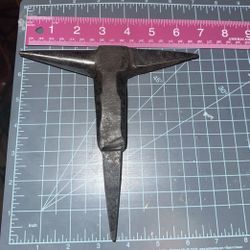 Stump Anvil For Anvil For Hardy Hole Or Wood Block,  Blacksmithing Tools 