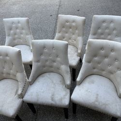 Used 6 Dining Table Chairs