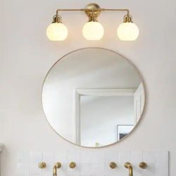 New 3 Bulb Bathroom Vanity Light