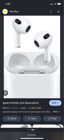 Air pods 3rd generation