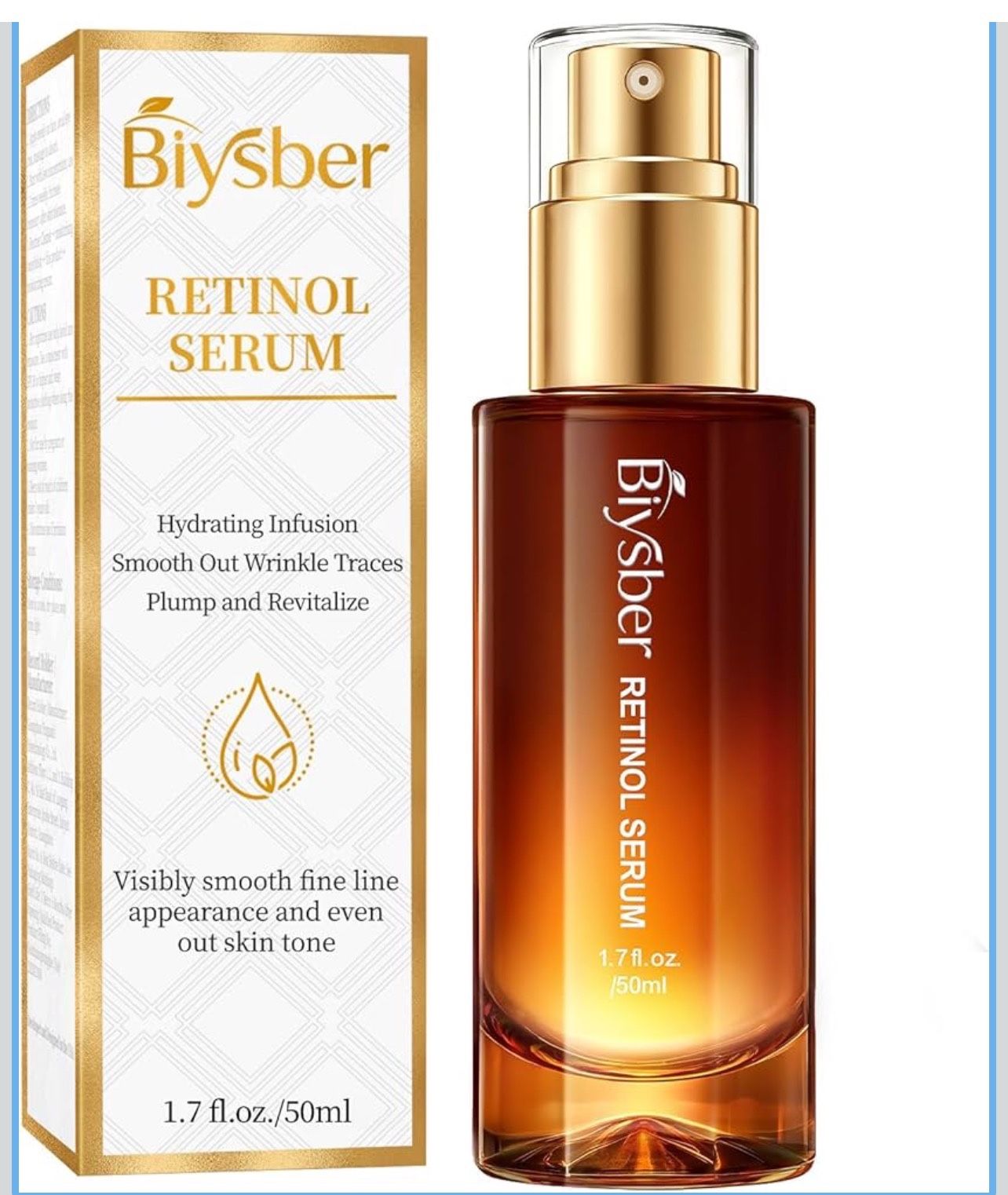 Retinol Collagen Serum for Face: Anti Aging &Anti Wrinkle Repair Peptide Serum with Hyaluronic Acid to Boost Hydration- Day/Night Facial Firming Neck