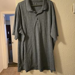 Adidas Gray Men's Polo 3XLT