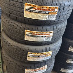 226/60R18 NEW TIRE ARROYO MOUNT & BALANCE // 4 LLANTAS NUEVAS INSTALADAS Y BALANCEADAS