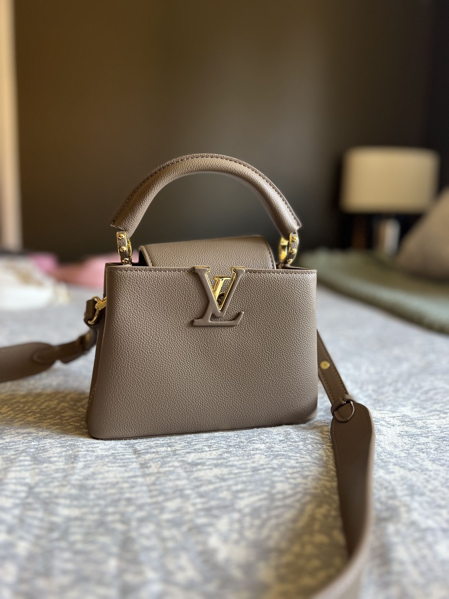 Louis Vuitton Tan Mini Bag