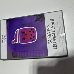 Boba Tea LED Wall Light