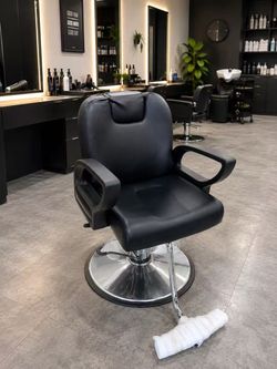 Brand New Barber Stool chair– Adjustable Height & Reclining – New in Box