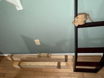 Wood Twin/Full Bunk Bed (Frame Only)