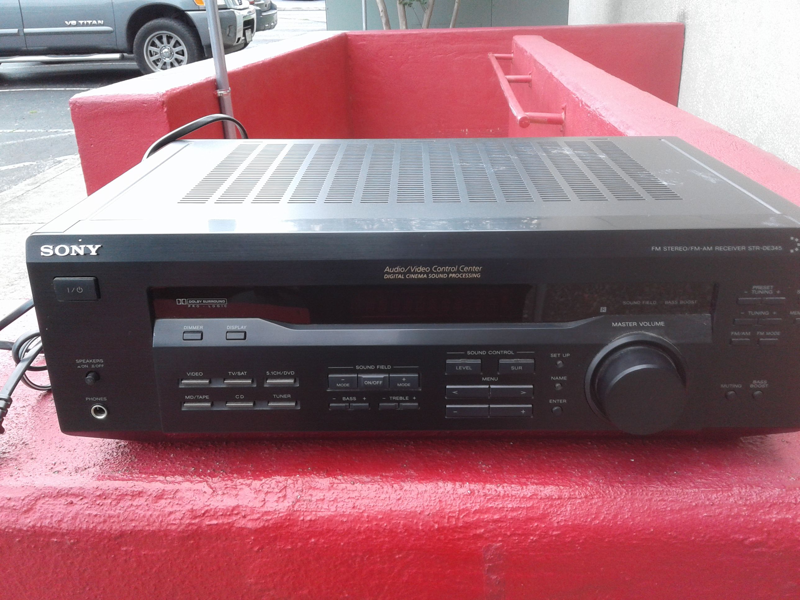 SONY STR-DE345 Stereo Receiver 19 years old and fresh from the farm