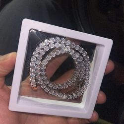 moissanite Tennis Chain