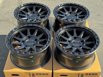 18" NEW Black Wheels Rims and Tires TOYOTA FORD Tundra Sequoia 5x150 F150 Expedition Tacoma 4Runner Lexus GX460 6x139 Lincoln Navigator 6x135