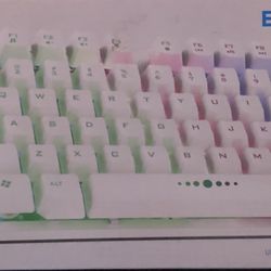 RGB KeyBoard In White