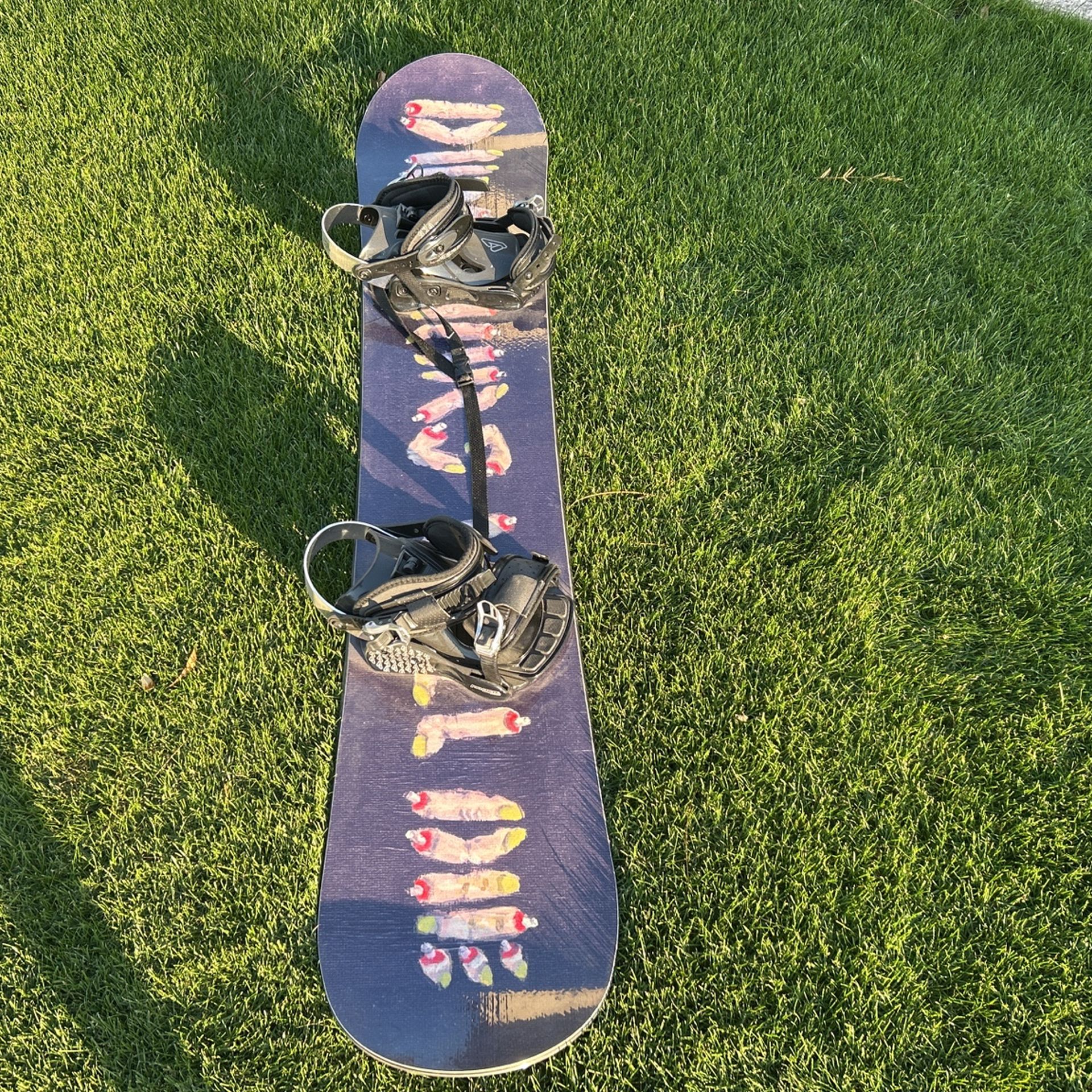 Rare Hand Painted Snowboard