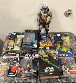 Star Wars Action Figure Collection Lot