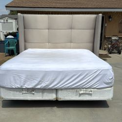 Bed Frame And Box Springs 