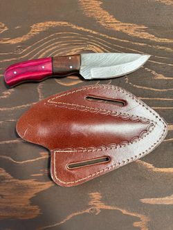 Damascus fix blade ￼