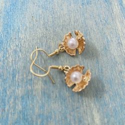 New Handmade Shell Earrings-pearl Shell Earrings 