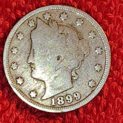 Cinco Centavos De Los Estados Unidos 1899