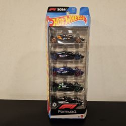Hot Wheels Formula1 5 Pack Brand New Mint