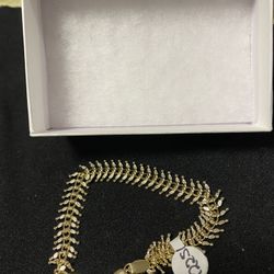 Gift Mother Day. Gold Plated   14K Brasalete 