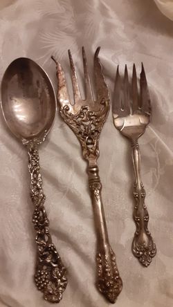 Silver Plated Serving Utencils