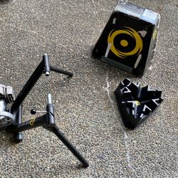 CycleOps Fluid Trainer With Front Wheel Block