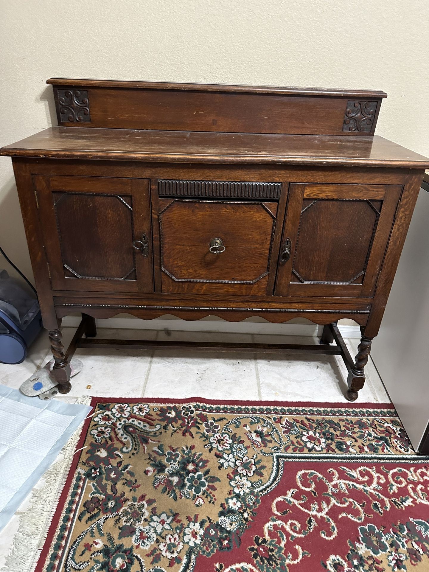 Antique Sideboard Cabinet