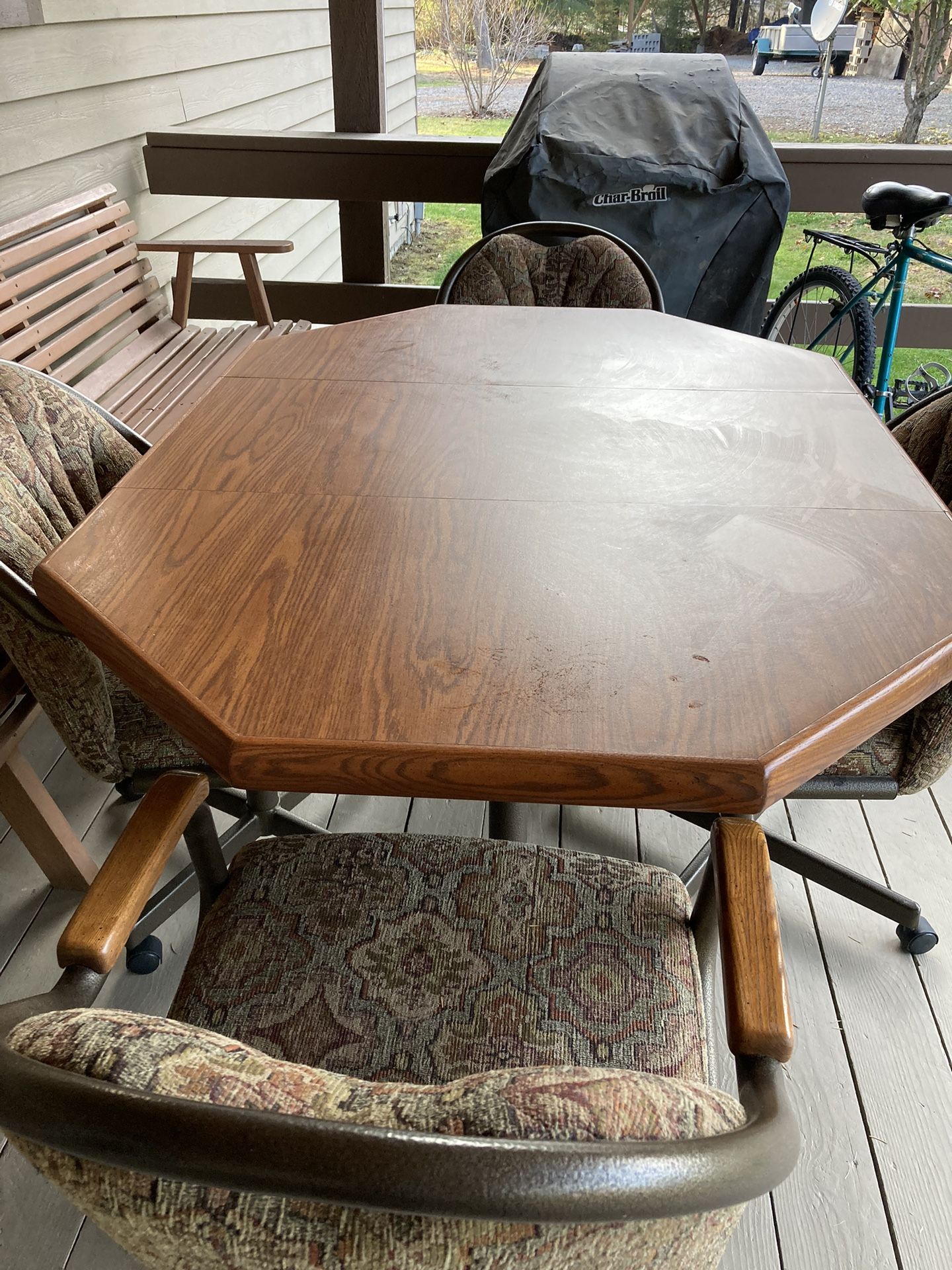 Chromecraft Dining Table W/4 Chairs 