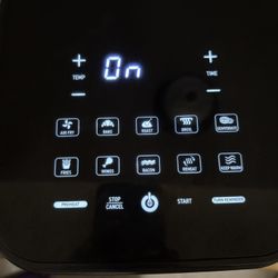 Black Gourmia 2qt Compact Digital Airfryer