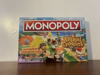 Animal Crossing New Horizons Monopoly Board
