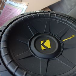 Kicker COMP S 10" NEW $50 (1) 
