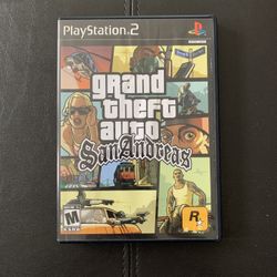 PS2  Grand Theft Auto San Andreas