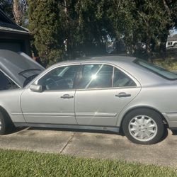 1999 four-door Mercedes sedan. 163k miles Has Brand new tires$643. It has not been driven in a while It Runs Then Shuts Off After A while. .Clean TITL