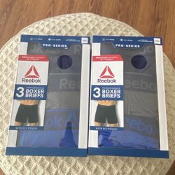 Men’s Reebok  Performance Boxer Briefs 