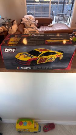 New sealed in the box Losi NASCAR #22 Ford Mustang 1/12 2S AWD RTR On-Road Car (Joey Logano) w/2.4GHz Transmitter, Battery, & Charger