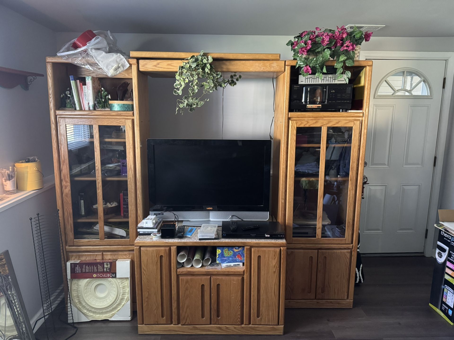 Oak Entertainment Center