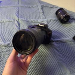 Canon Camera with Tamron lens