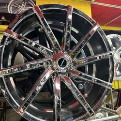 22” Chrome Strada Wheels