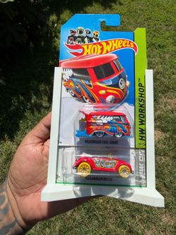 Beetle and kombi hot wheel