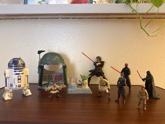 Star Wars Action Figure Collection Lot