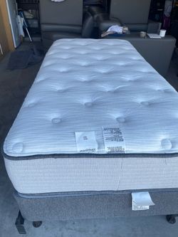 New twin bed