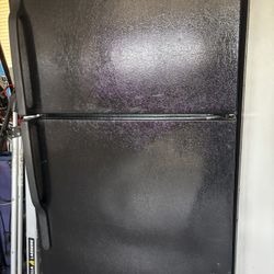 GE Black Refrigerator 