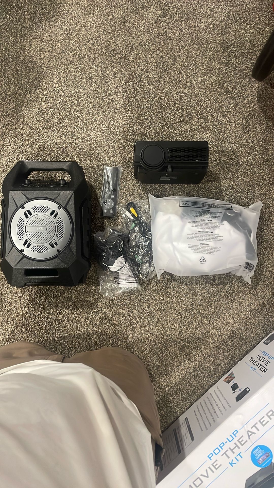 Pop Up Movie Theater Kit