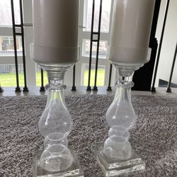 Candles With Candle Holder Brand New
